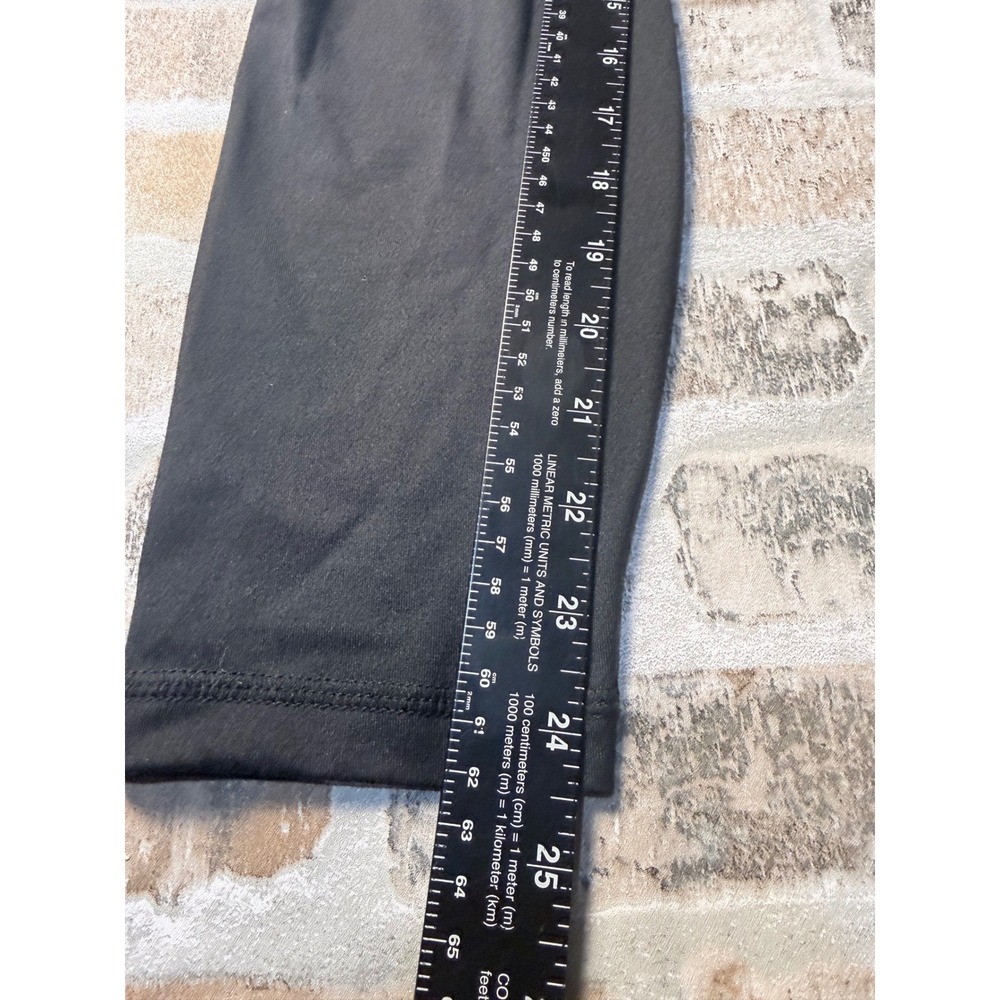 Velocity Womens Black High Waisted Activewear Leggings Size M - Picture 3 of 6